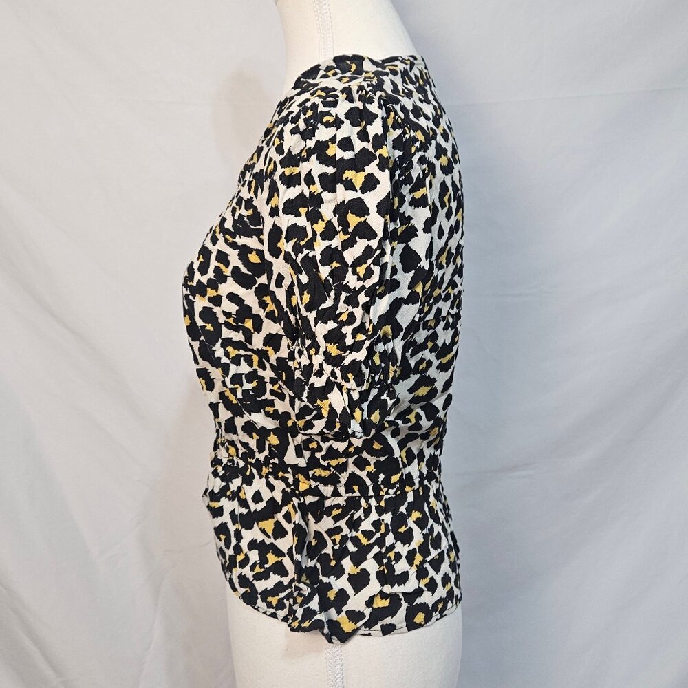 Banana Republic - Small - Leopard Print Blouse photo 2