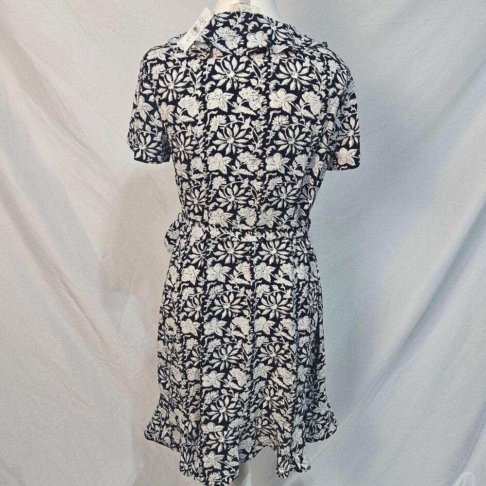 NWT LOFT - Small - Floral Wrap Dress photo 4