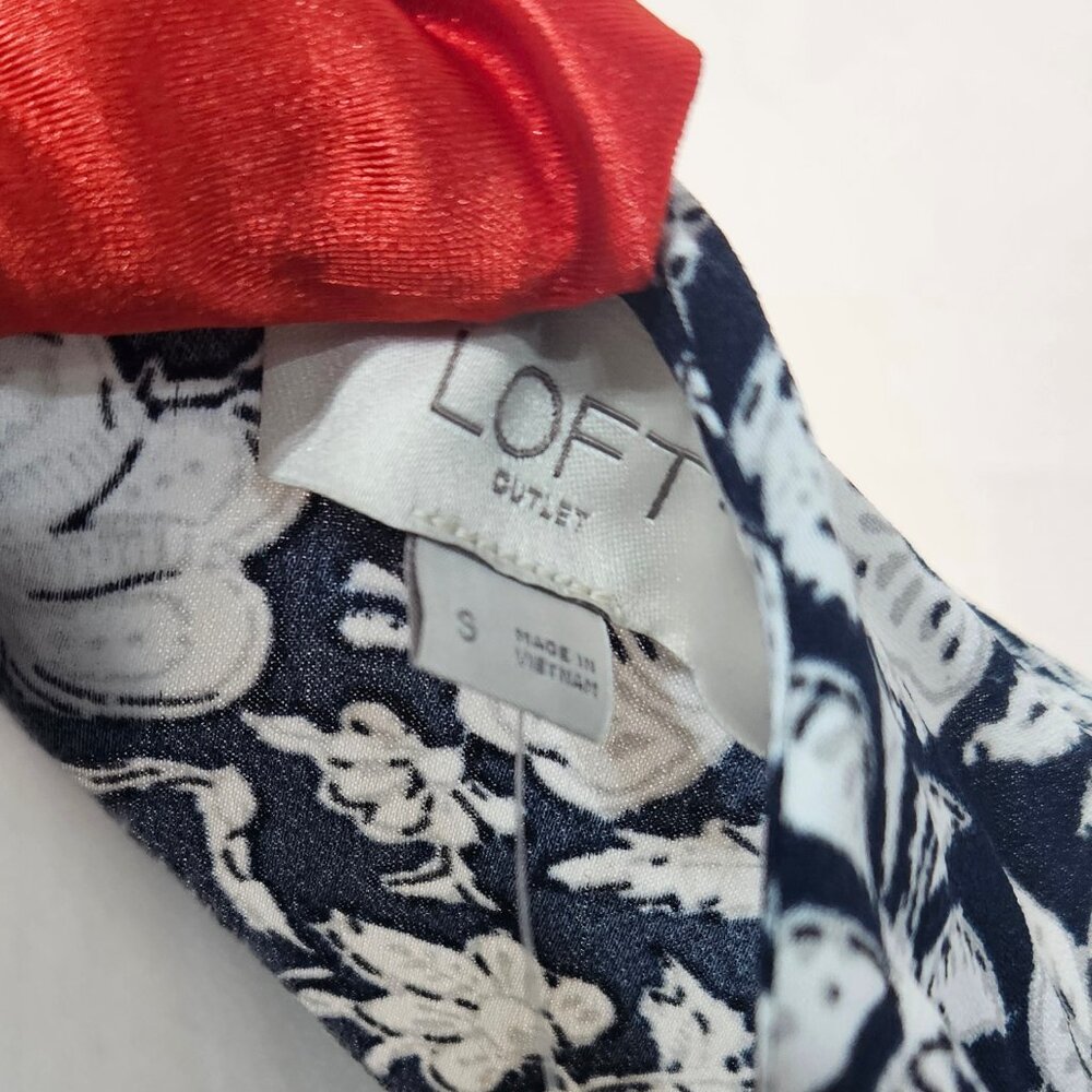 NWT LOFT - Small - Floral Wrap Dress photo 6