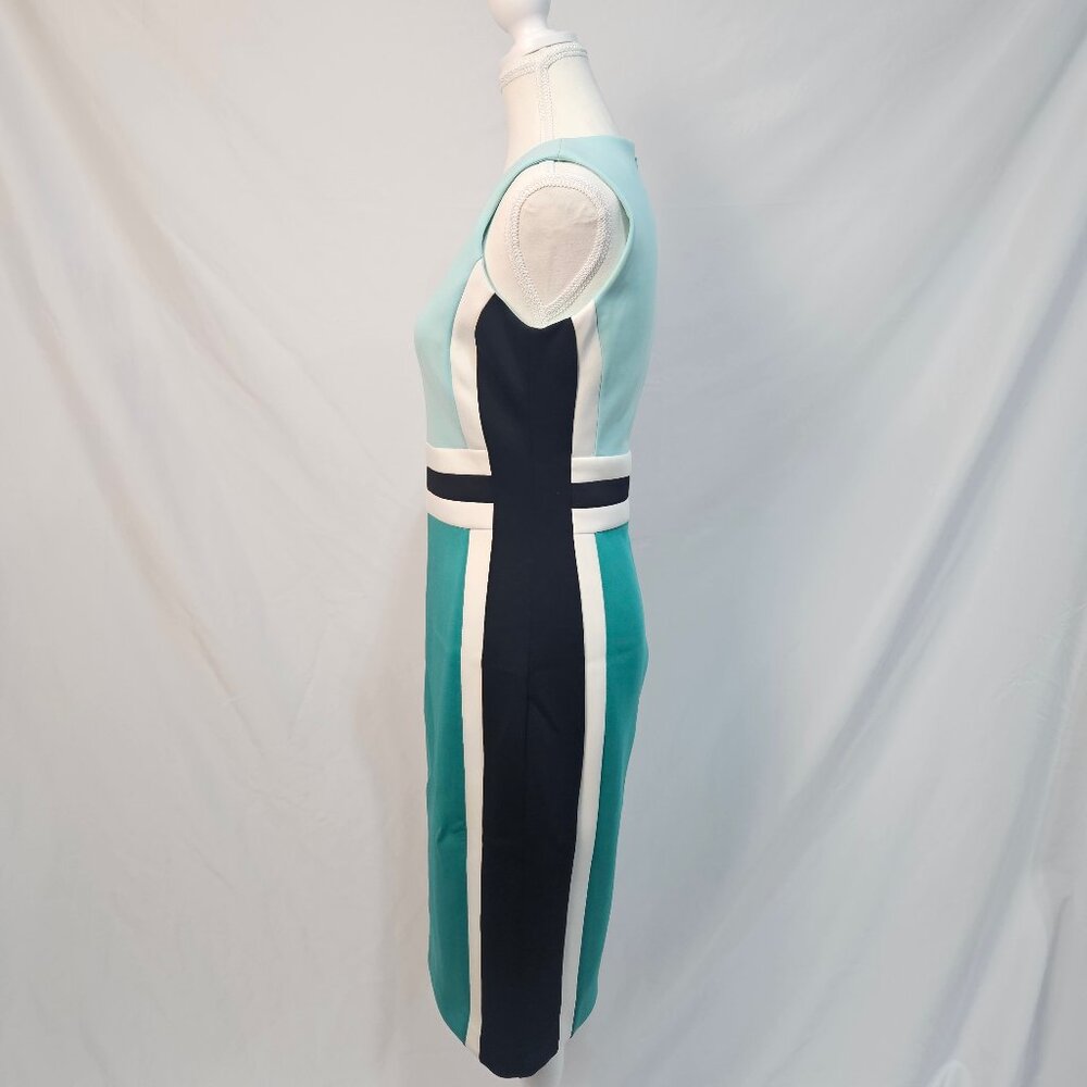 Calvin Klein - Size 6 - Colorblock Sleeveless Dress photo 2