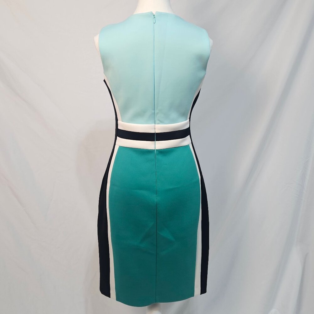 Calvin Klein - Size 6 - Colorblock Sleeveless Dress photo 3