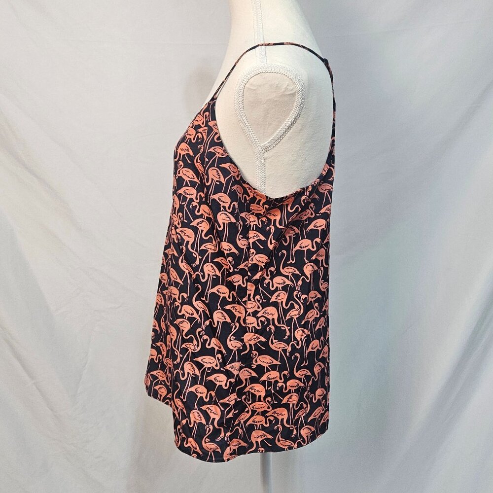 J. CREW - Size 8 - Flamingo Print Cami Top photo 2