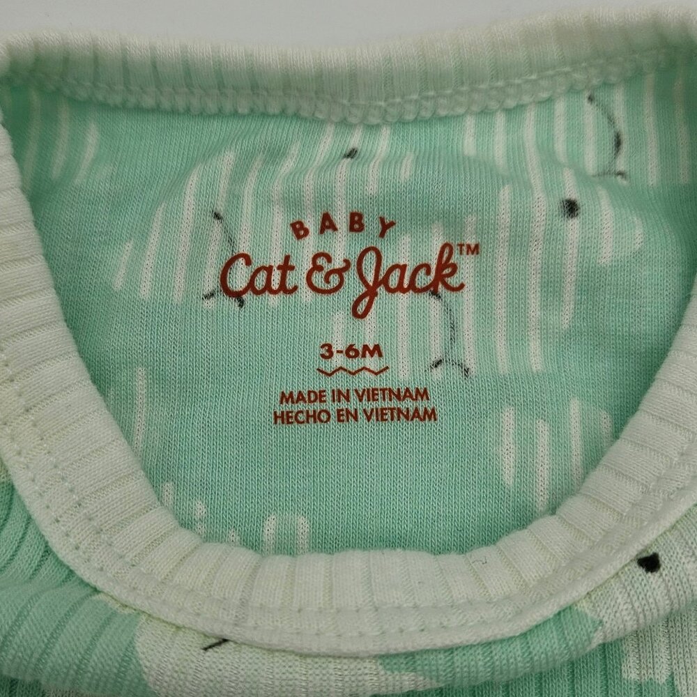 Cat & Jack - 3-6M - Bunny Print Top & Shorts Set photo 3
