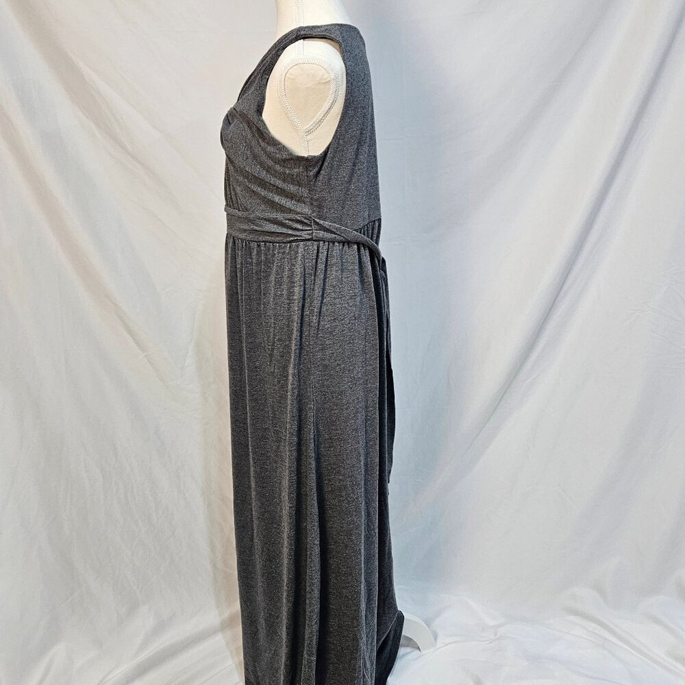 MOTHERHOOD MATERNITY - Size Large - Gray Maxi Dress photo 3