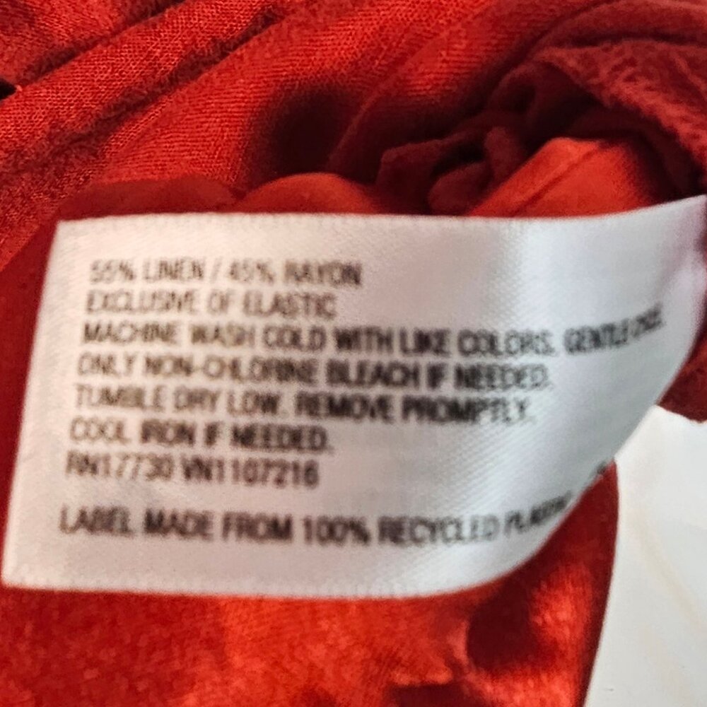 Isabel Maternity by Ingrid & Isabel - Size M - Red Maternity Smocked Dress photo 6
