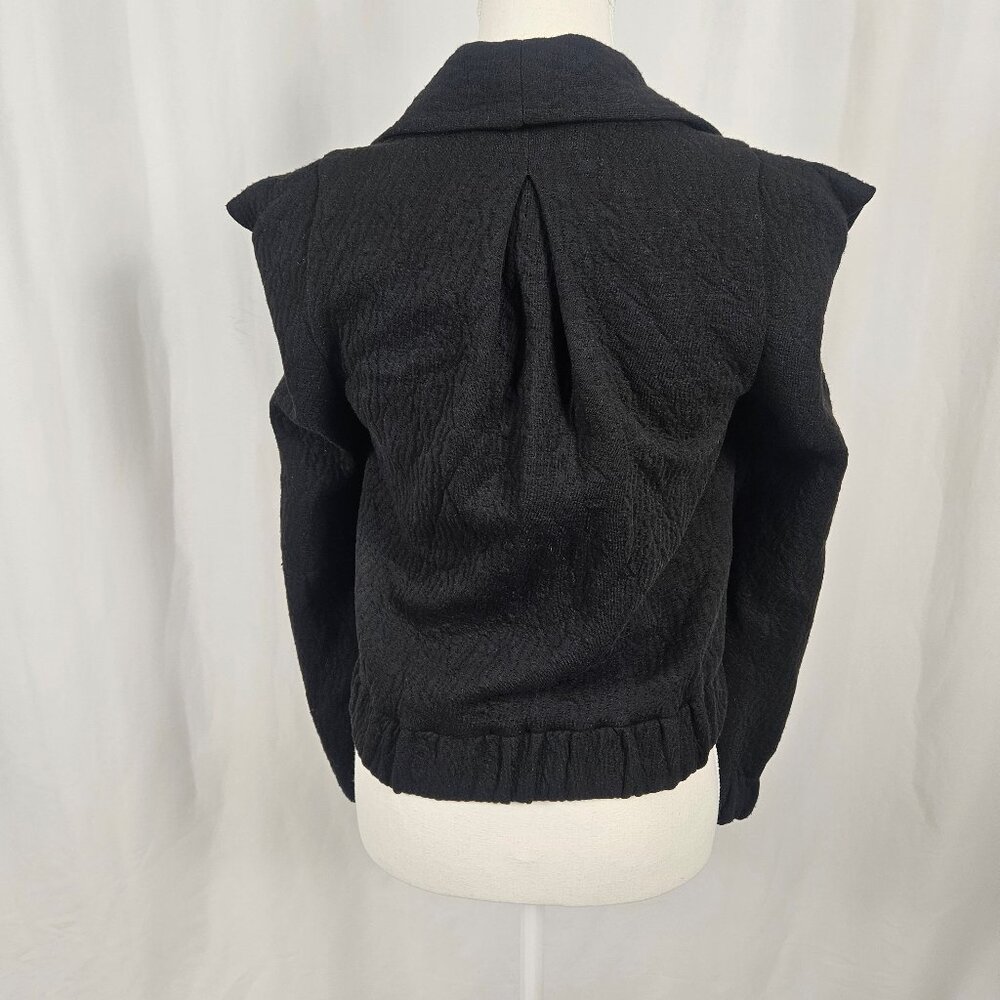 BCBG - Size: XXS - Cropped Zip-Up Jacket photo 2