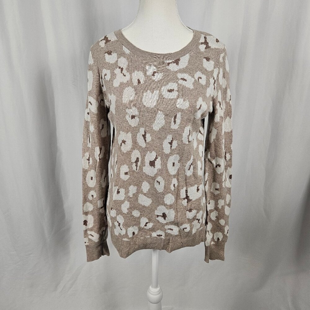 Loft - Size: S - Animal Print Sweater photo 2