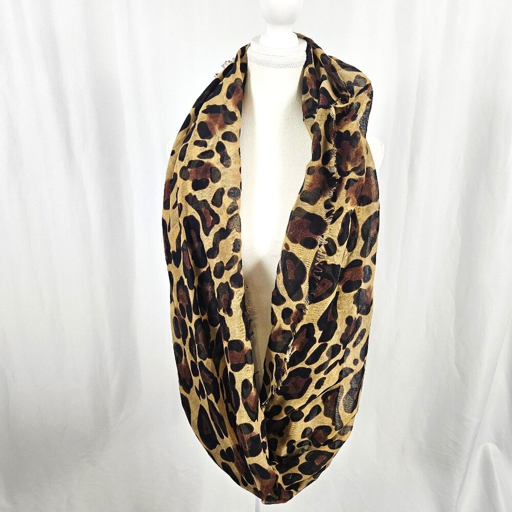 Croft & Barrow Leopard Infinity Scarf