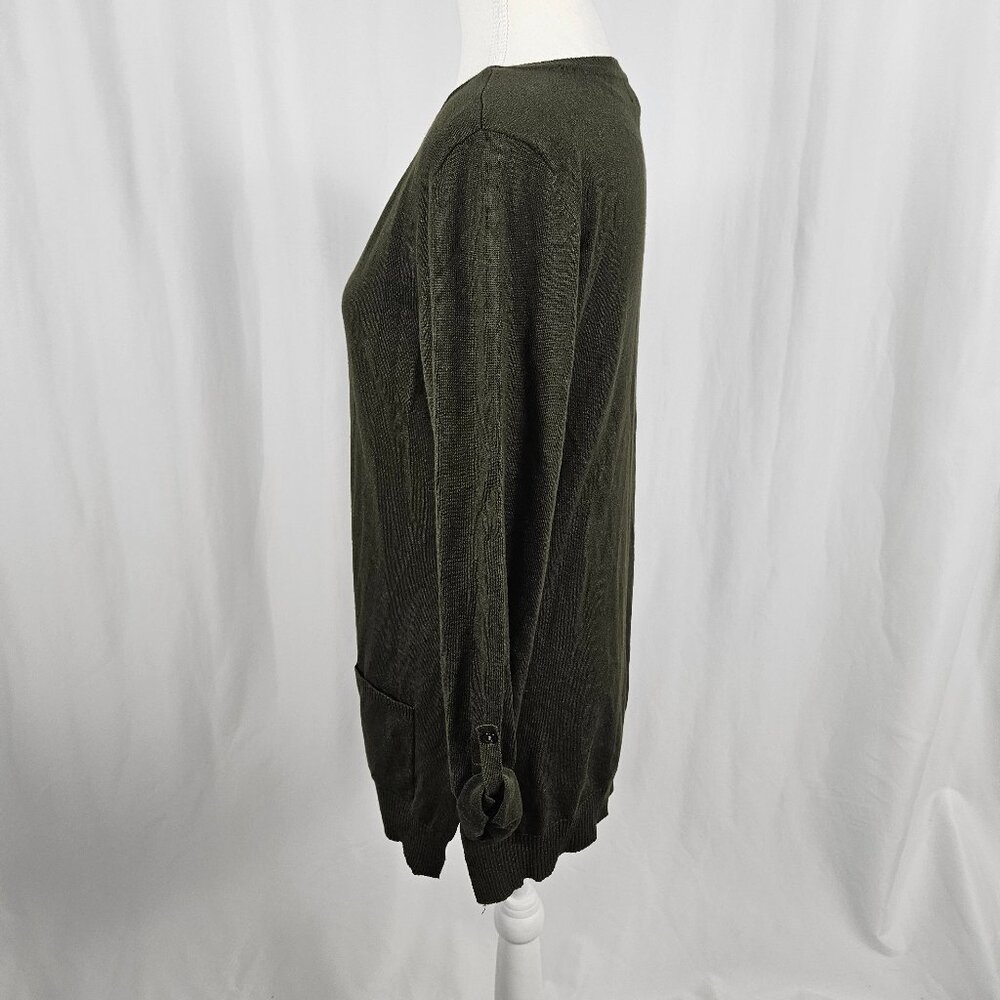 Carolyn Taylor - Size: M - Olive Knit Sweater photo 5