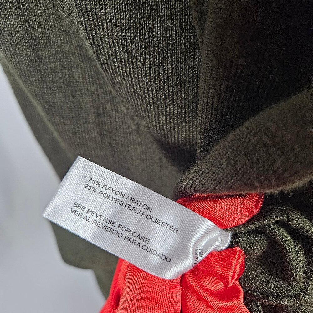 Carolyn Taylor - Size: M - Olive Knit Sweater photo 7