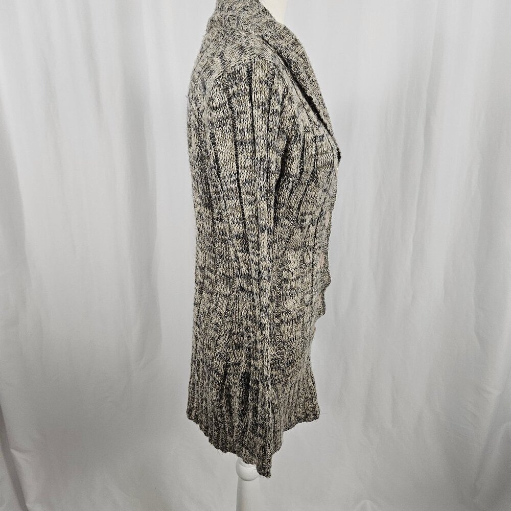 LOULOU - Size: S - Cozy Marled Knit Cardigan photo 3