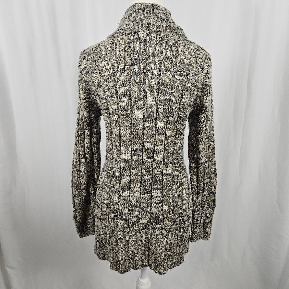 LOULOU - Size: S - Cozy Marled Knit Cardigan photo 4