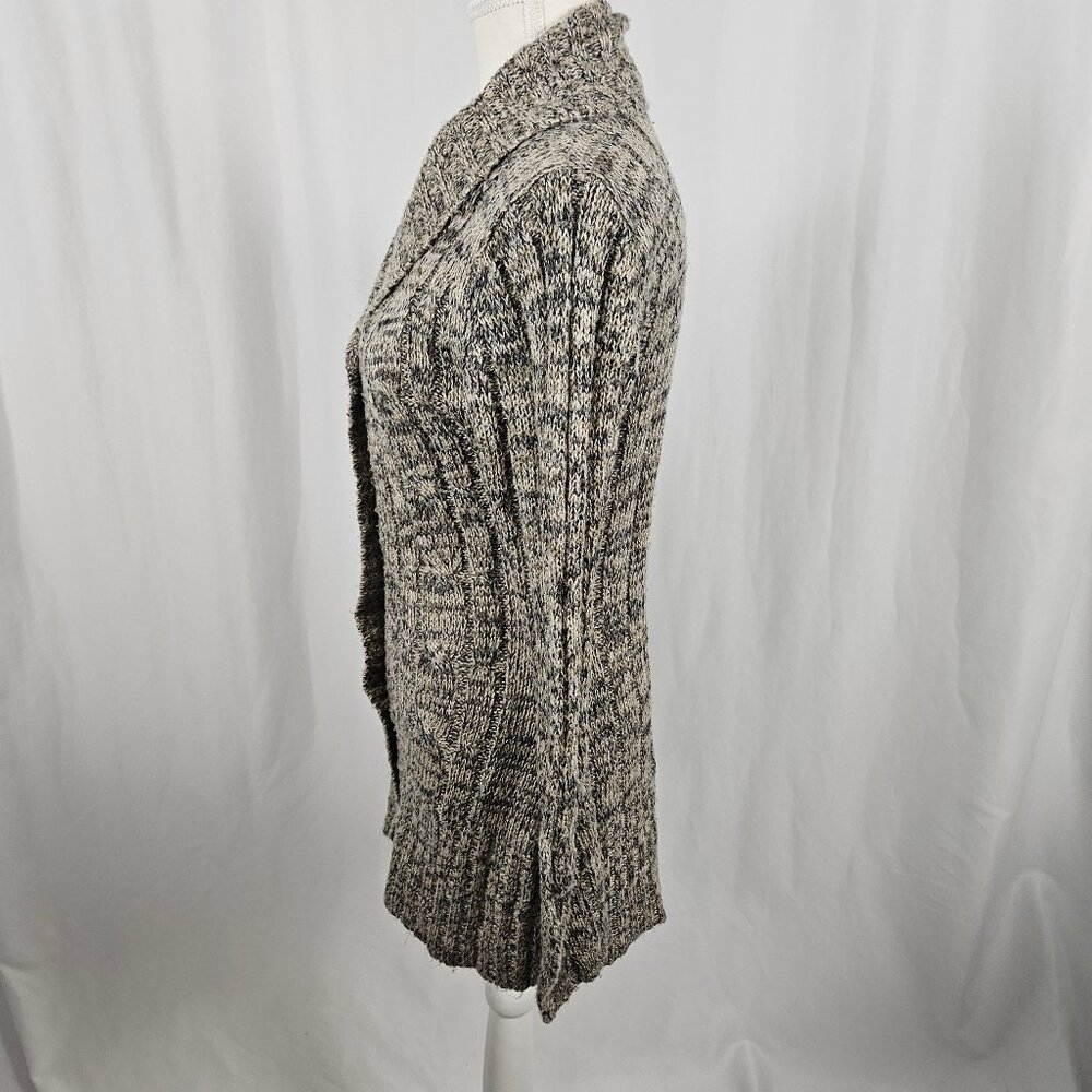 LOULOU - Size: S - Cozy Marled Knit Cardigan photo 5