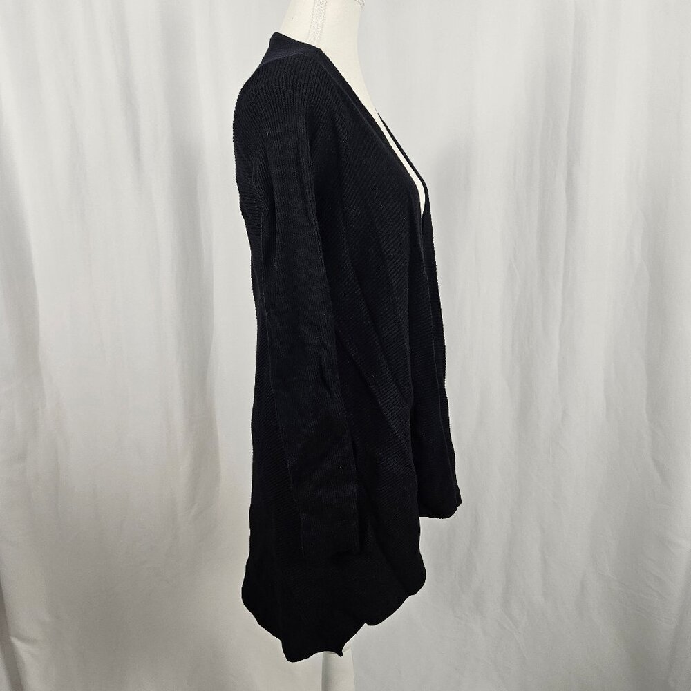 DANA BUCHMAN - Size: S - Black Long Sleeve Cardigan photo 3