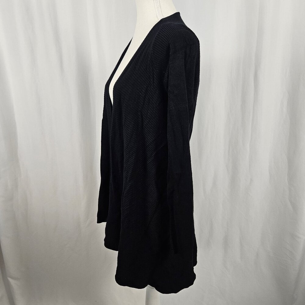 DANA BUCHMAN - Size: S - Black Long Sleeve Cardigan photo 5