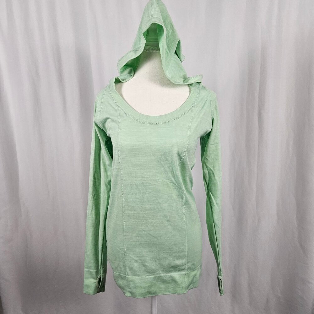 Climawear - Size: S/M - Mint Green Activewear Hoodie photo 2