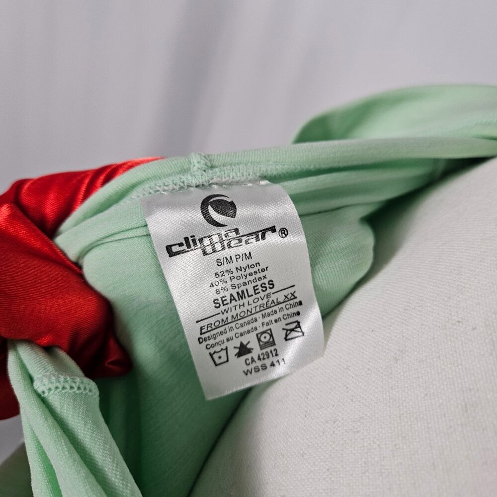 Climawear - Size: S/M - Mint Green Activewear Hoodie photo 8