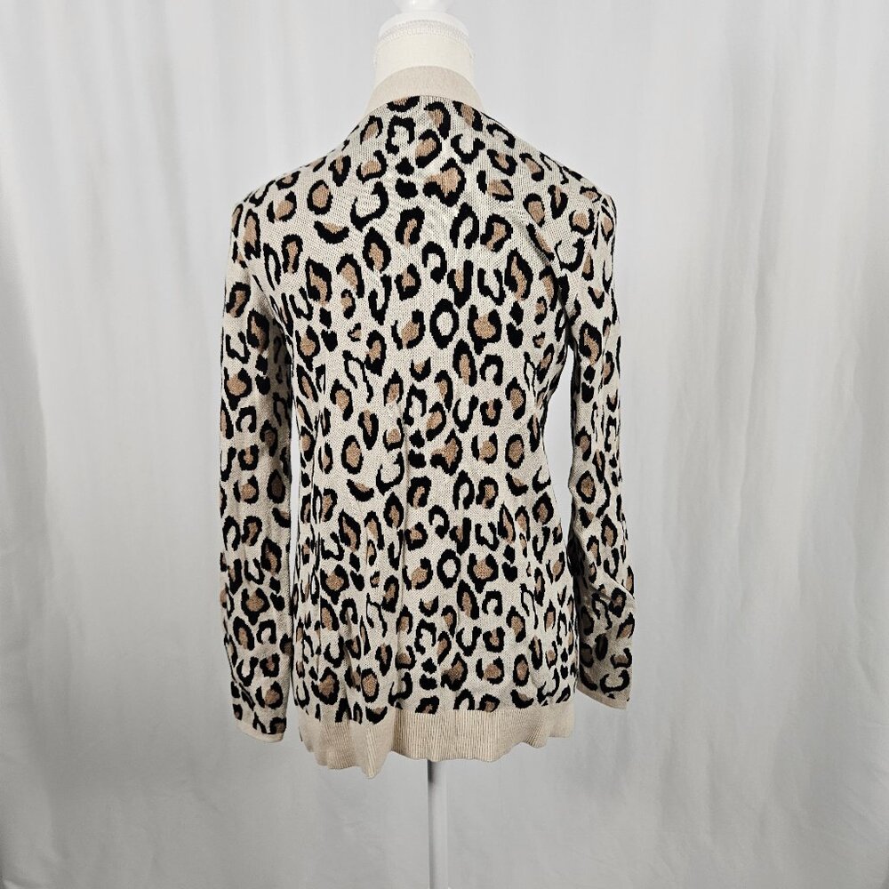Croft & Barrow - XS - Leopard Print Cardigan photo 4