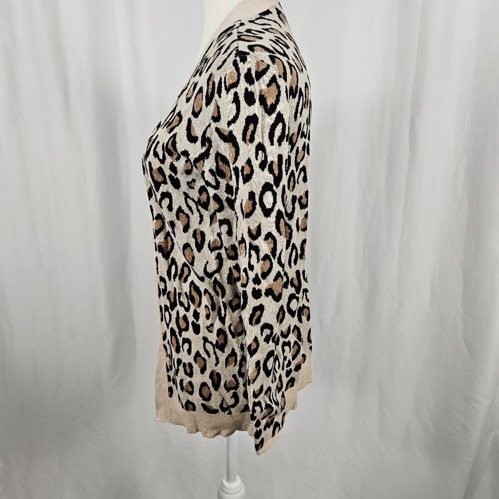 Croft & Barrow - XS - Leopard Print Cardigan photo 5