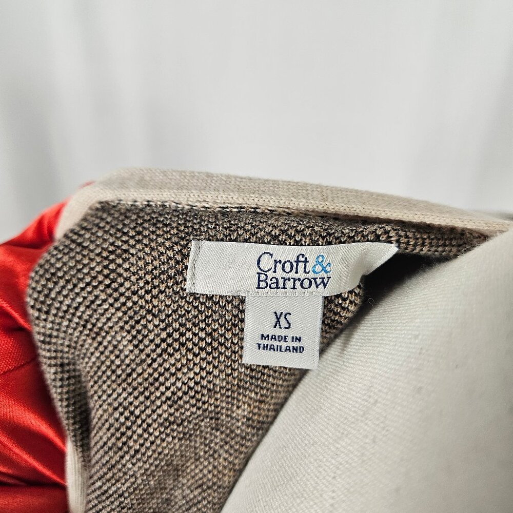 Croft & Barrow - XS - Leopard Print Cardigan photo 6