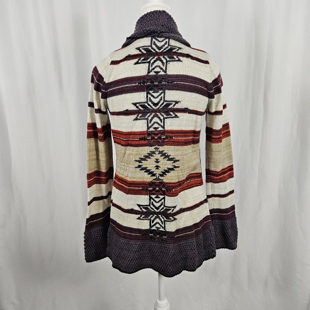 BCBGMAXAZRIA - Size: S - Cozy Knit Aztec Cardigan photo 3
