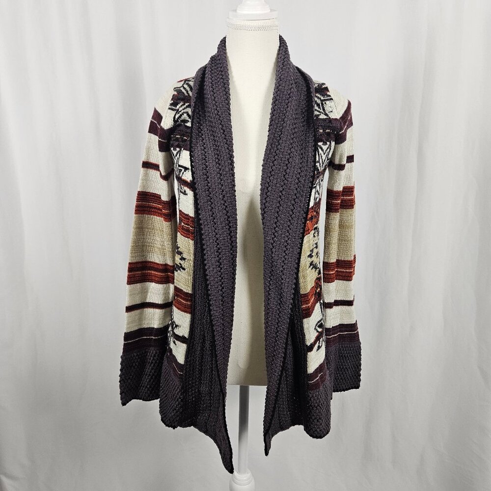 BCBGMAXAZRIA - Size: S - Cozy Knit Aztec Cardigan