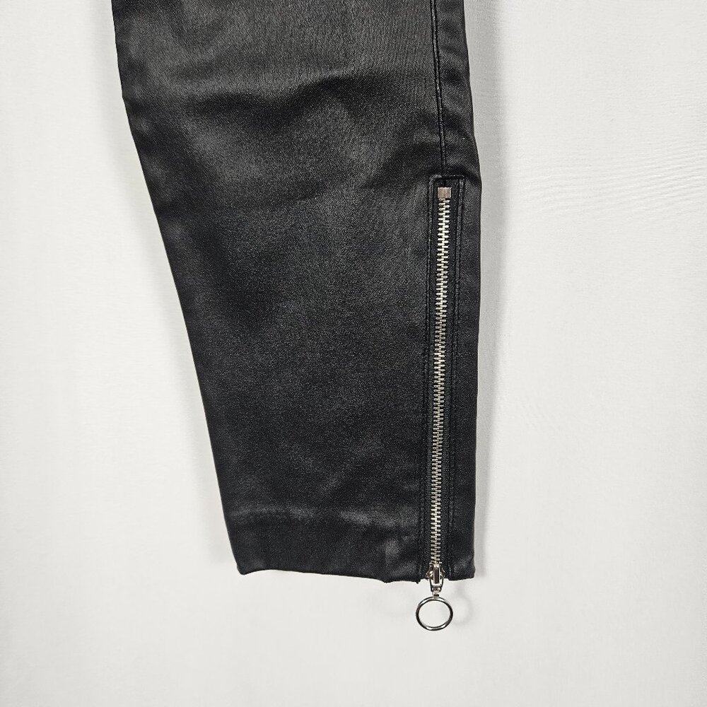 Nine West - Size: M - Vegan Leather Skinny Pants photo 4