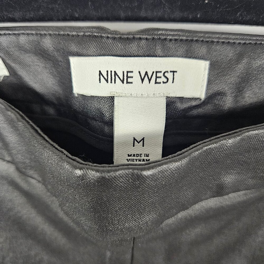 Nine West - Size: M - Vegan Leather Skinny Pants