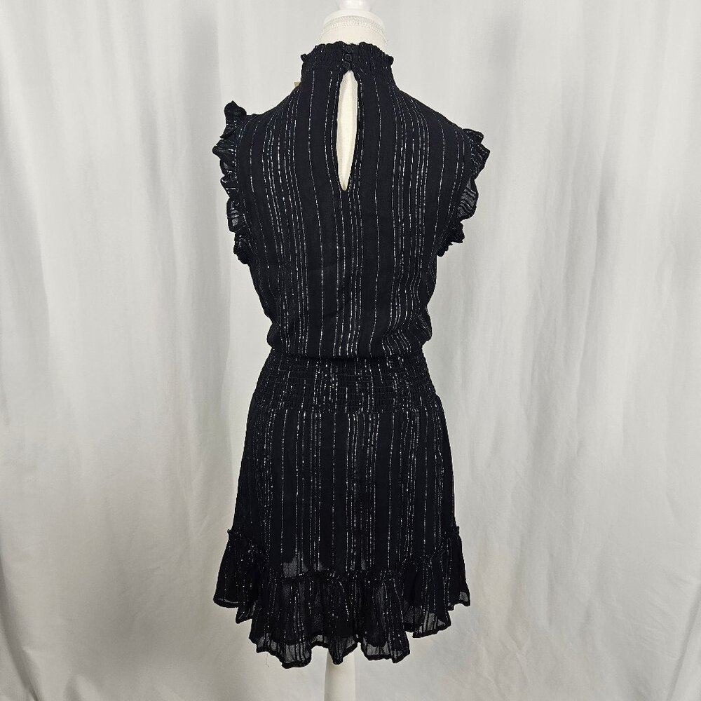 NWT Elan - Size: M - Striped Ruffle Dress photo 3