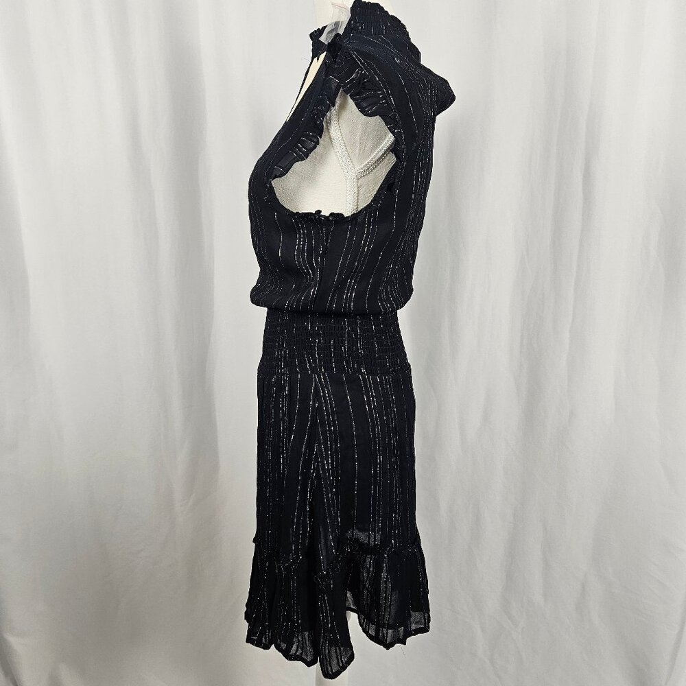 NWT Elan - Size: M - Striped Ruffle Dress photo 4