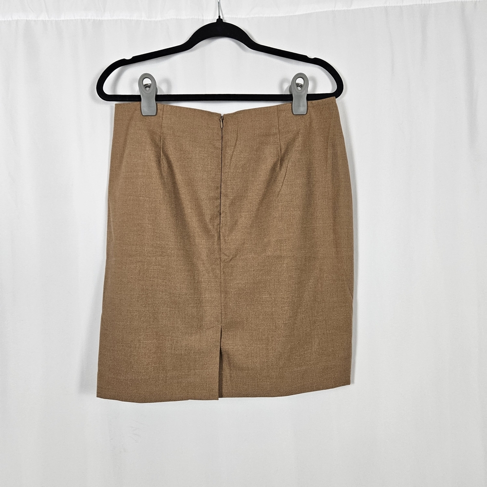 Banana Republic Brown Pencil Skirt Size 10 photo 2