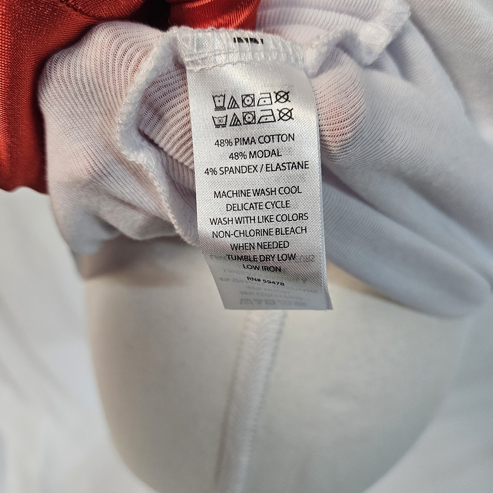 Cynthia Rowley White T-Shirt Getting Hitched Size Medium photo 7