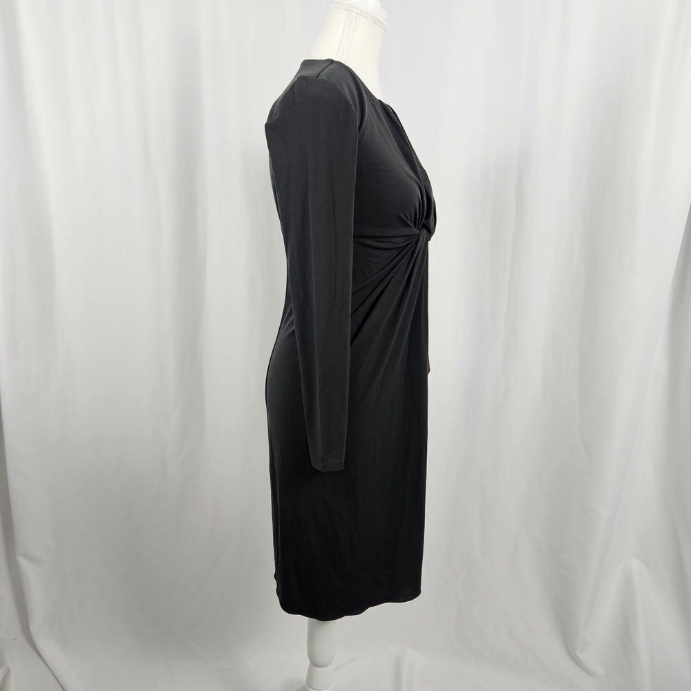 Tahari Grey Long Sleeve Dress Size XS photo 6