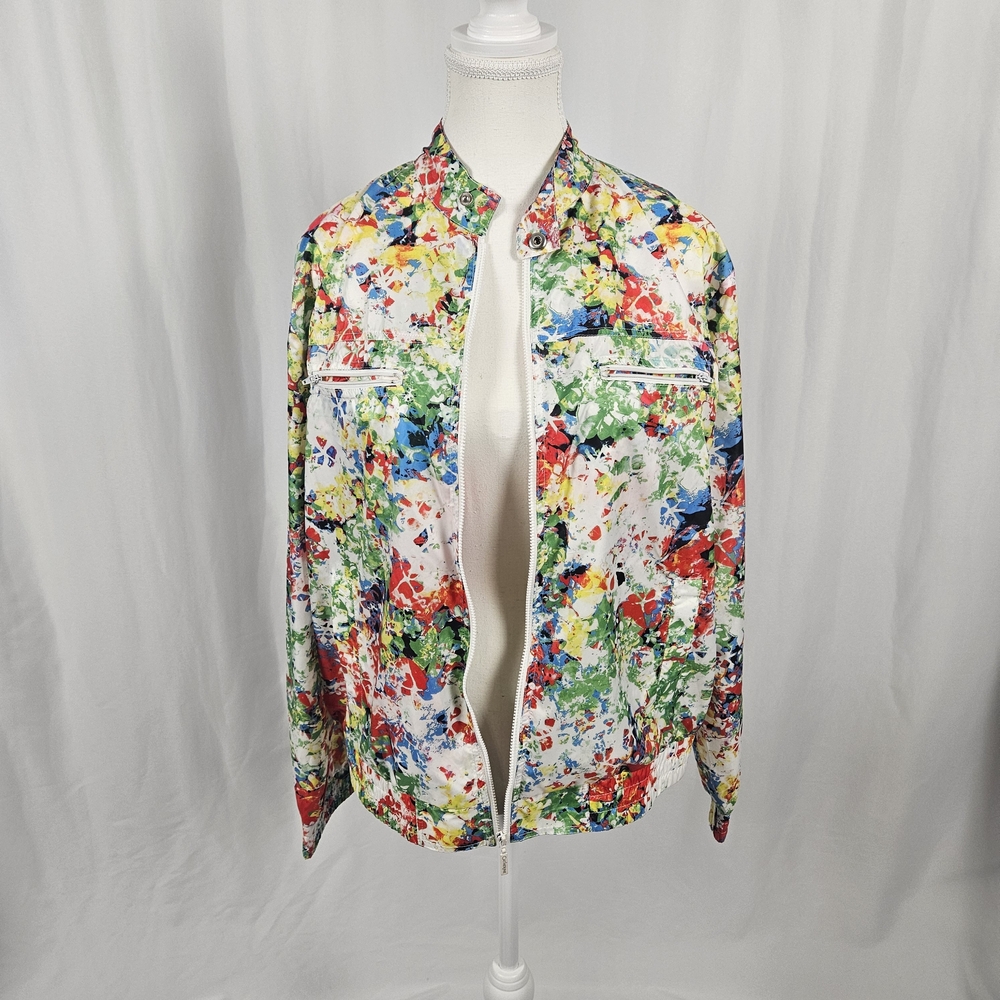 Catherine Malandrino Track Jacket Windbreaker Size Large photo 2