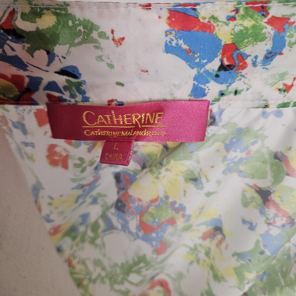 Catherine Malandrino Track Jacket Windbreaker Size Large photo 7