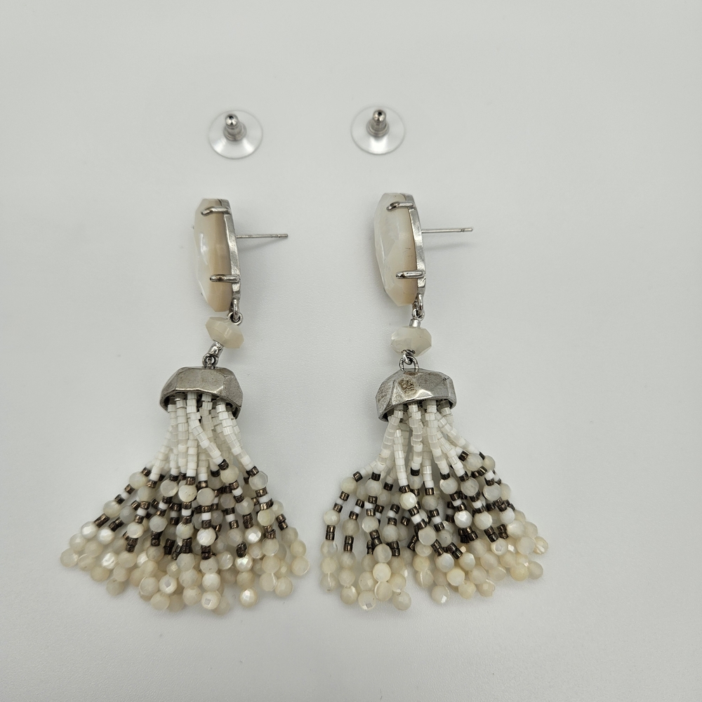 Kendra Scott Beaded Tassel Earrings photo 3