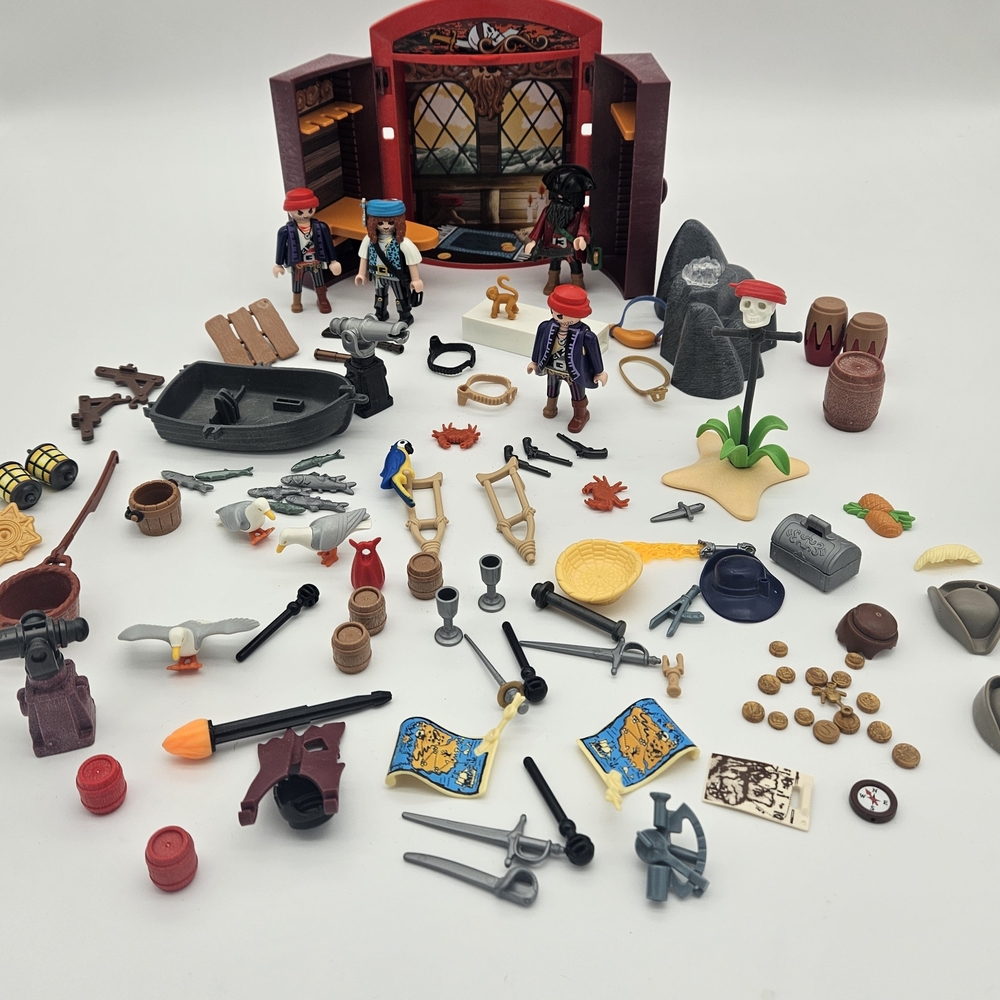 Playmobil Pirate Treasure Hunt Playset with Figures and Accessories photo 2