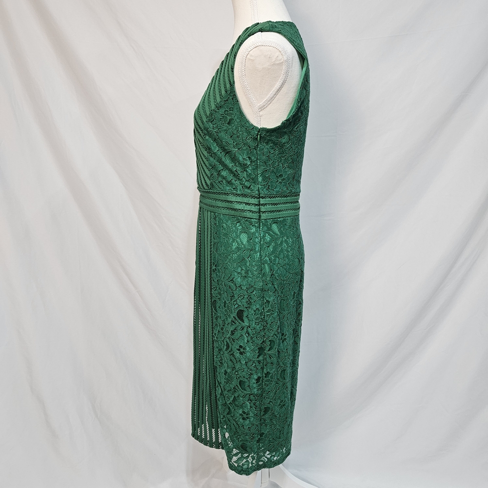 Spenser Jeremy Green Textured Midi Dress photo 4