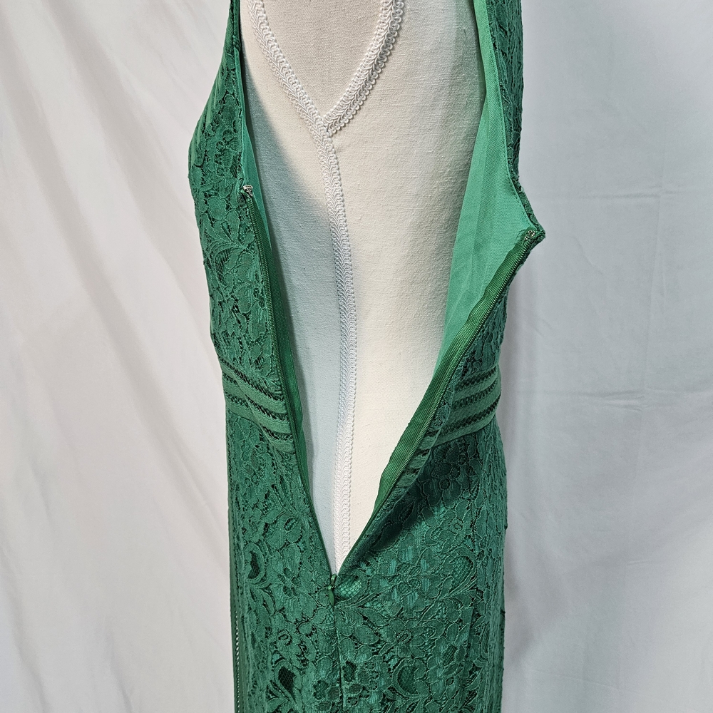Spenser Jeremy Green Textured Midi Dress photo 5