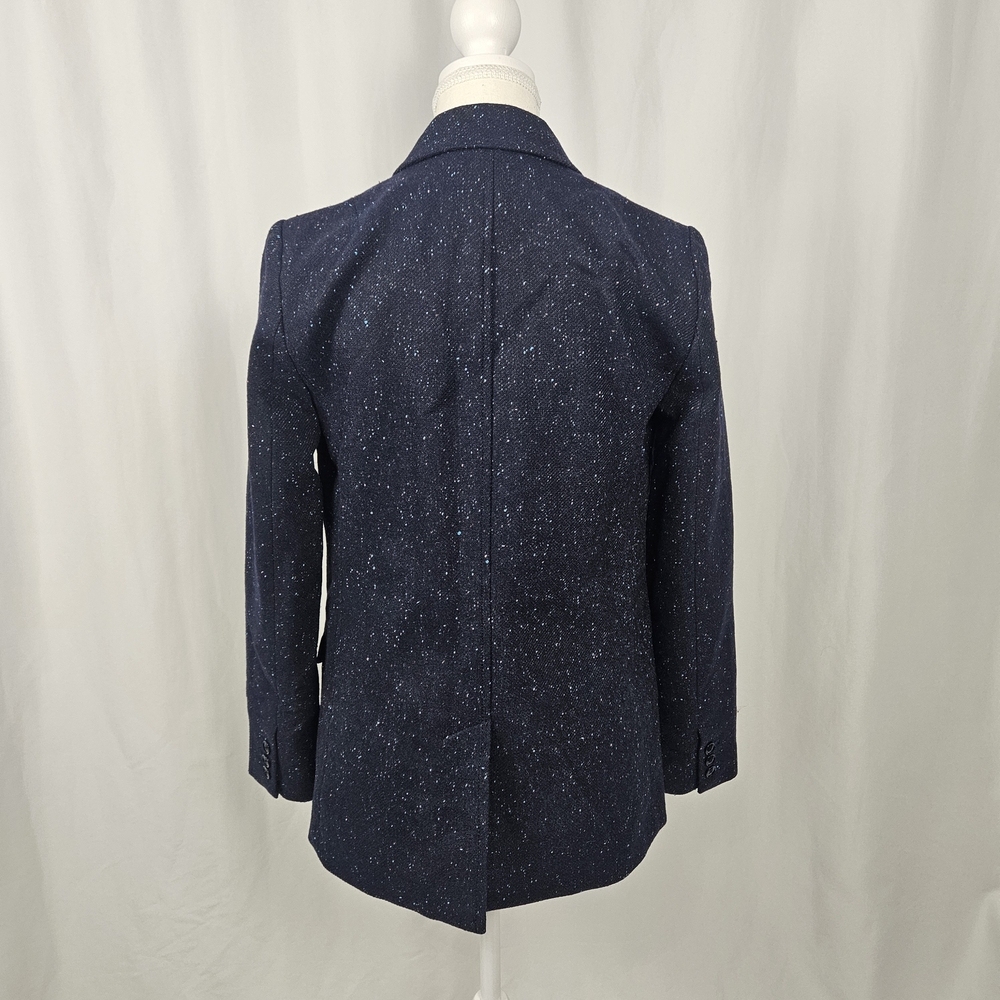 Banana Republic Speckled Navy Blazer NWT photo 3