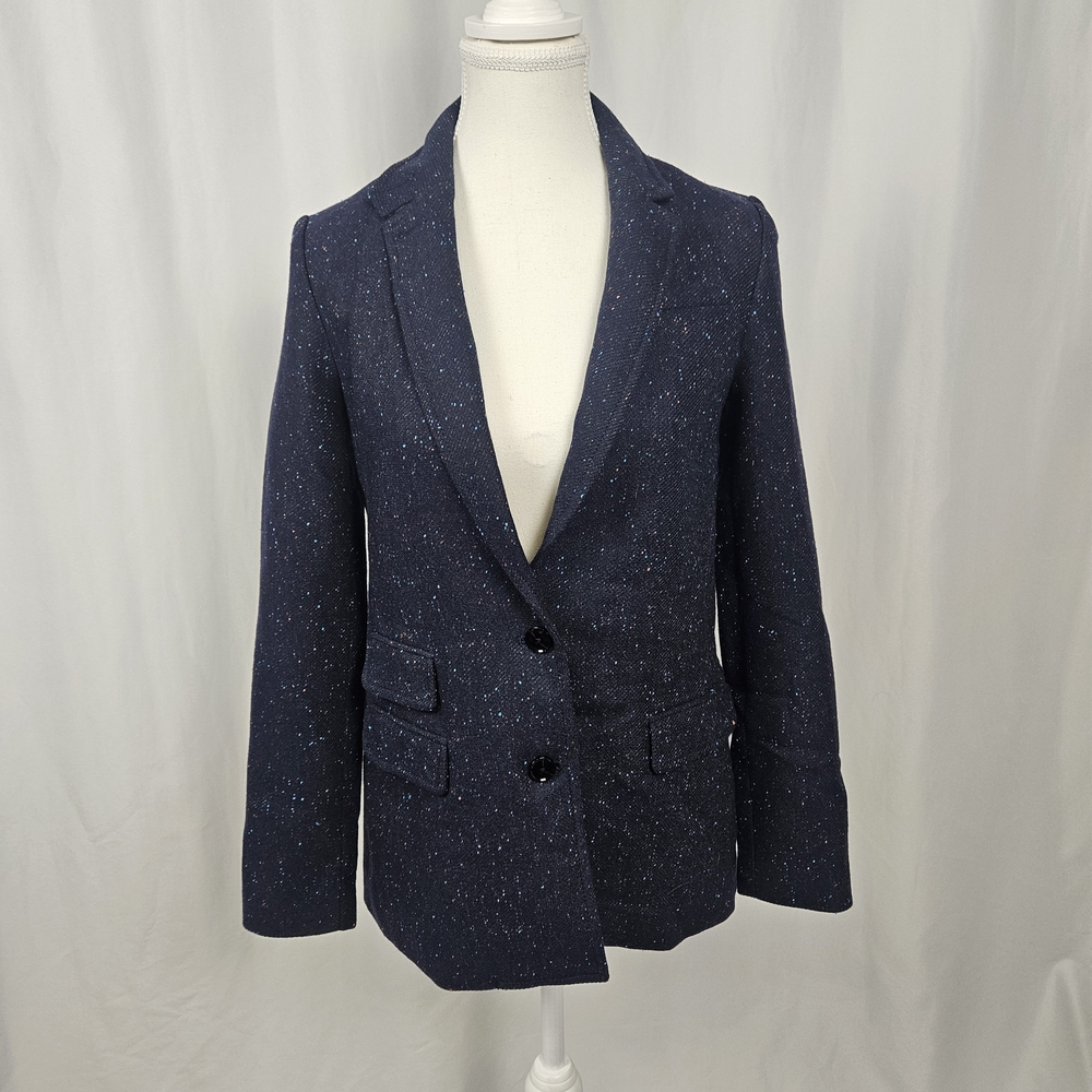 Banana Republic Speckled Navy Blazer NWT