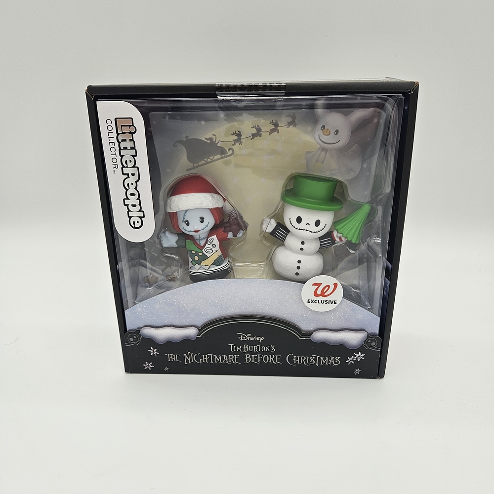 Fisher Price Little People Set - Nightmare Before Christmas Jack and Sally 2025