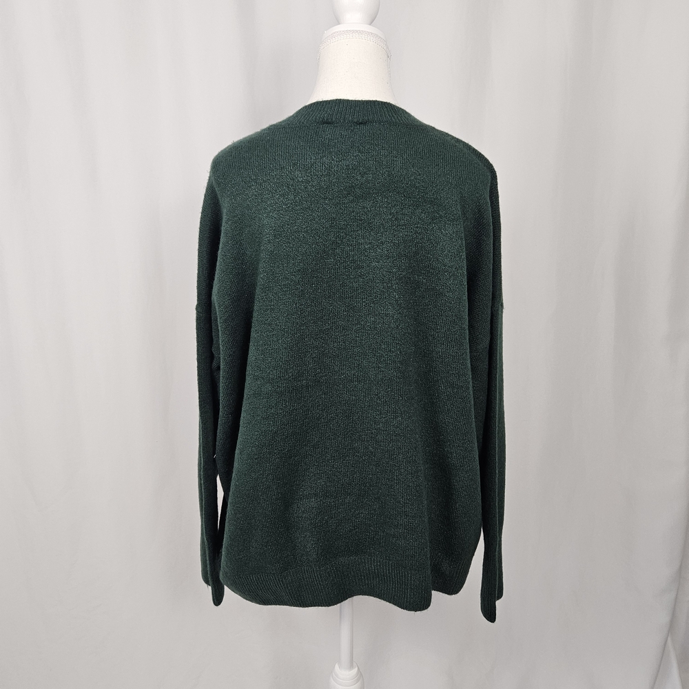 CeCe Green Sweater with Martini Design Extra Dirty Size Large photo 4