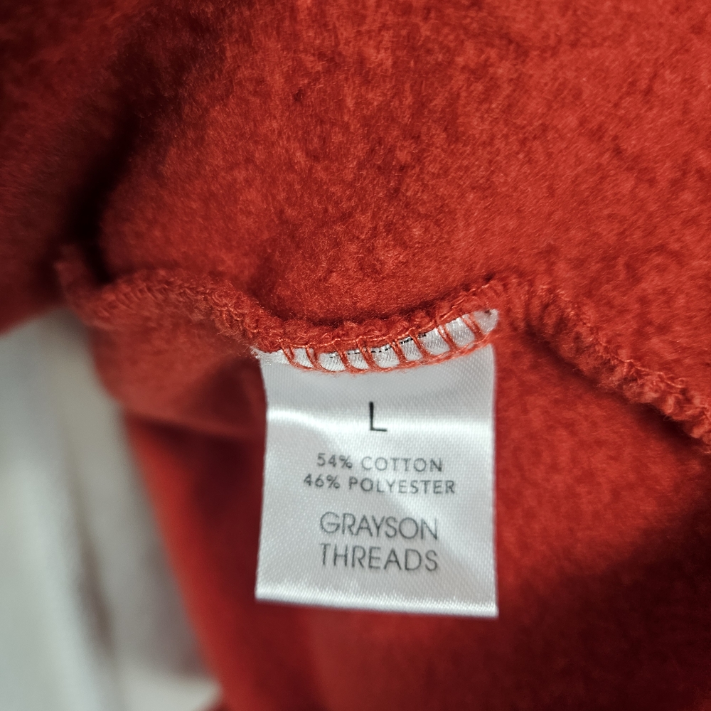 Grayson Threads Festive Holiday Red Sweatshirt Size Large photo 7
