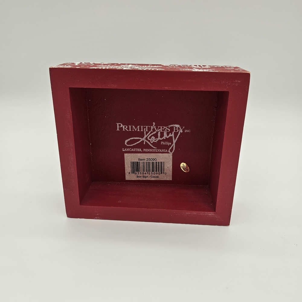 Primitives by Kathy Red Hot Cocoa Sign photo 2