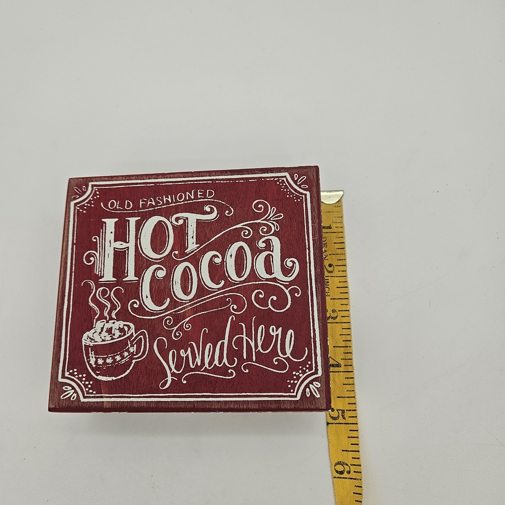 Primitives by Kathy Red Hot Cocoa Sign photo 3