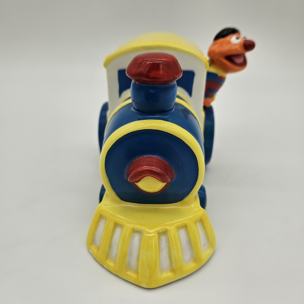 Vintage Ernie from Sesame Street Train Coin Bank photo 2