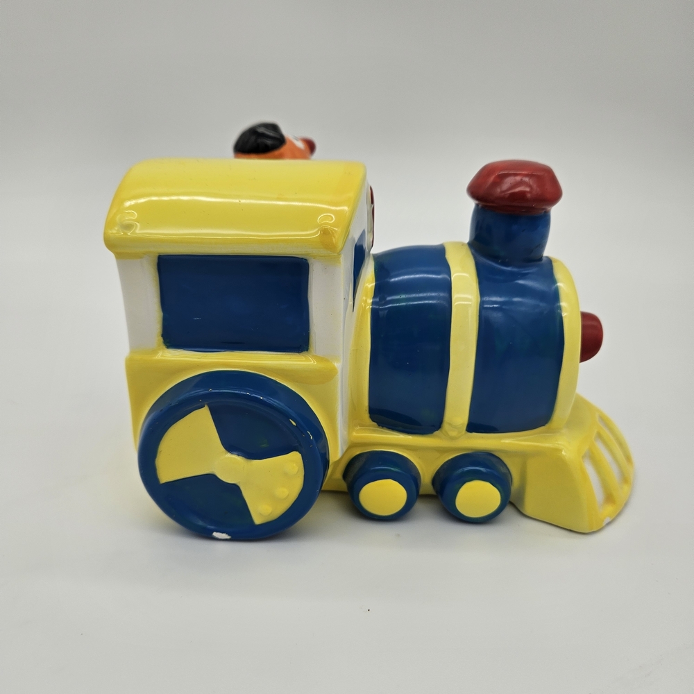Vintage Ernie from Sesame Street Train Coin Bank photo 3