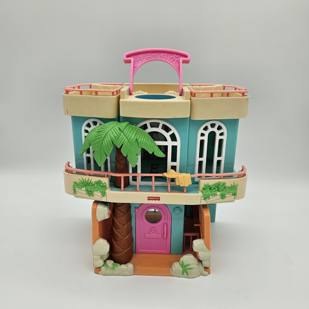 Vintage Fisher-Price Loving Family Sweet Streets Beach House photo 2