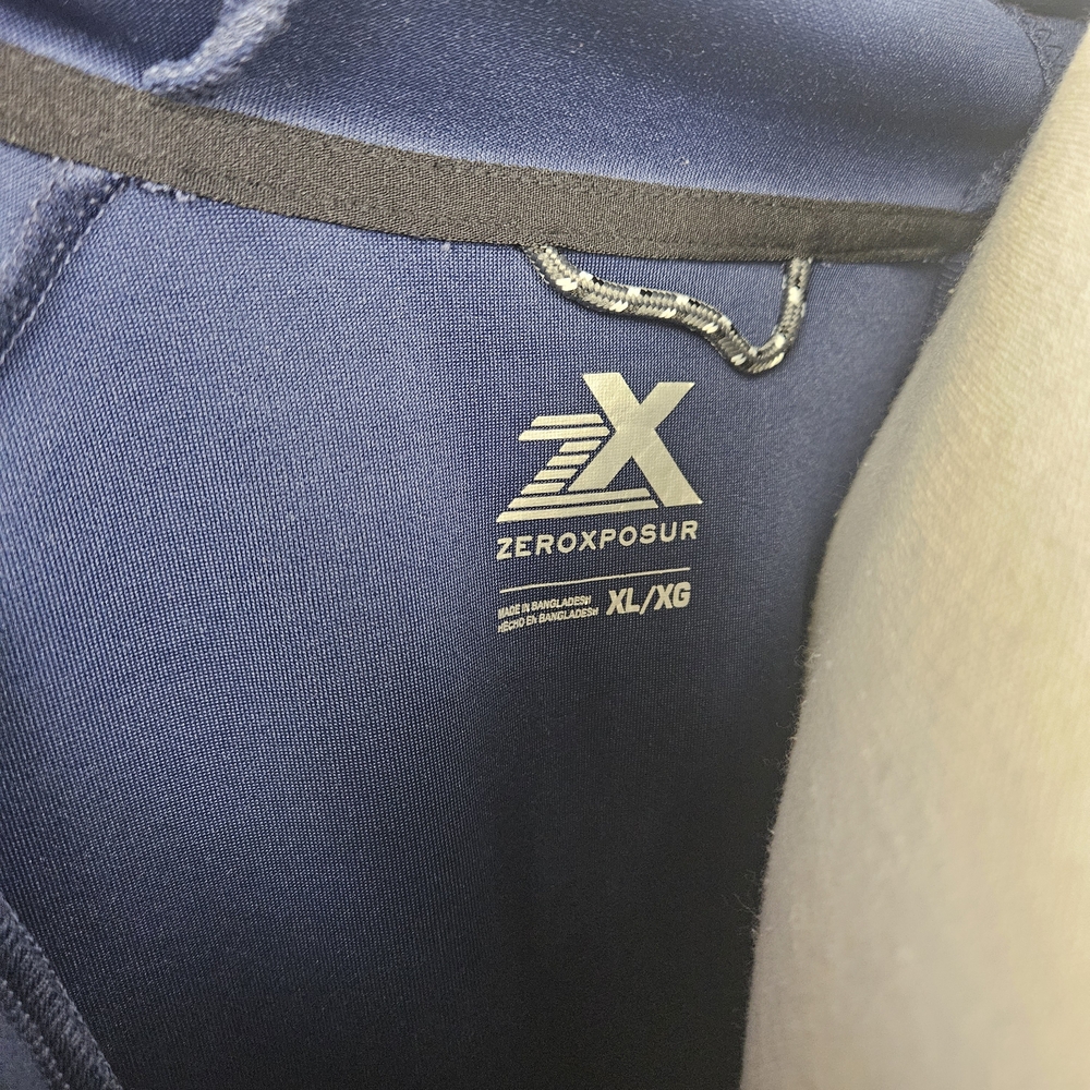 ZeroXposur Navy Full-Zip Jacket Size XL photo 3